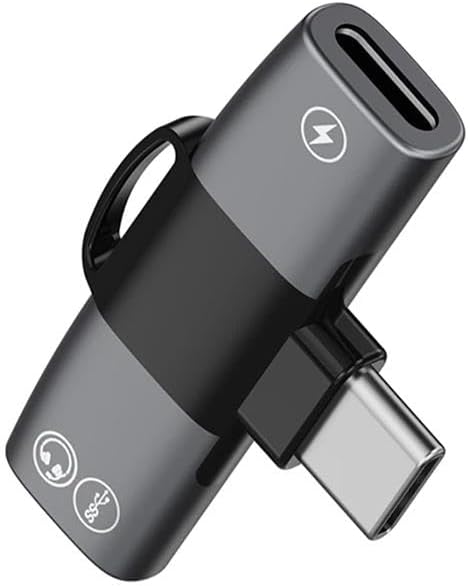 Coofbe 30W Hızlı Şarj Type-c to Type-c Dönüştürücü Çevirici Şarj Kulaklık Adaptörü Type-c Çoğaltıcı