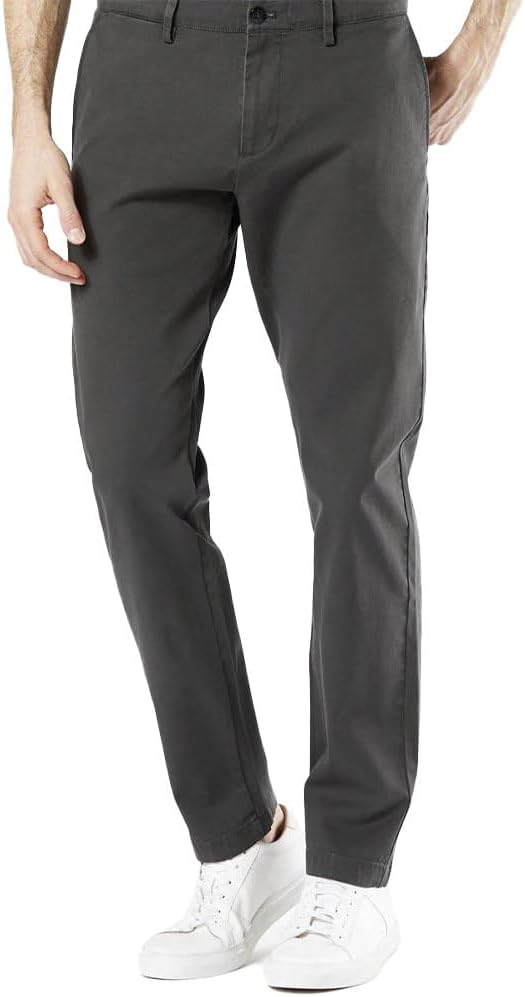 Dockers Men's Crafted Khaki Slim Tapered Trousers