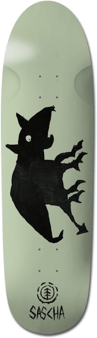 ElementSascha Demon 8.75" - Skateboard Deck - Unisex - U - Black
