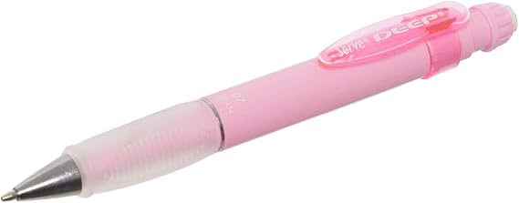 Serve Deep Mekanik Kurşun Kalem 07mm, Kalın Gövde, Yumuşak Grip, Şeker Pembesi
