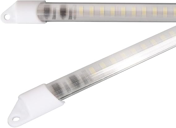LED Çubuk Işık, 220V 20W, 120 cm, 144 LED, Şeffaf Kasa, Anahtarlı, Taşınabilir [Enerji Sınıfı G]