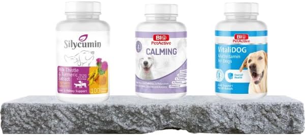 Köpek Vitamin Destek Seti Silycumin Calming Vitalidog 100 Tablet 60 Tablet 150 Tablet