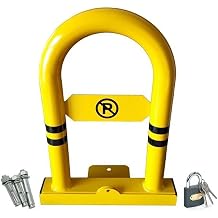 Locked Reclining Parking Barrier Folding Barrier Personal Parking Pole Iron