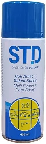 Bijutek STD Çok Amaçlı Bakım Temizlik Yağlama Spreyi Pas Sökücü 400ml