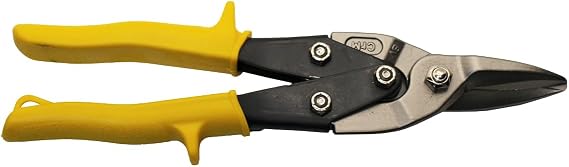 ToolPro Straight Cut Aviation Snips- Yellow