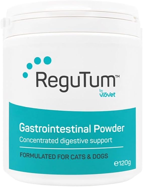 VioVet ReguTum Gastrointestinal Powder, Chicken Flavoured, Digestive Support 120g
