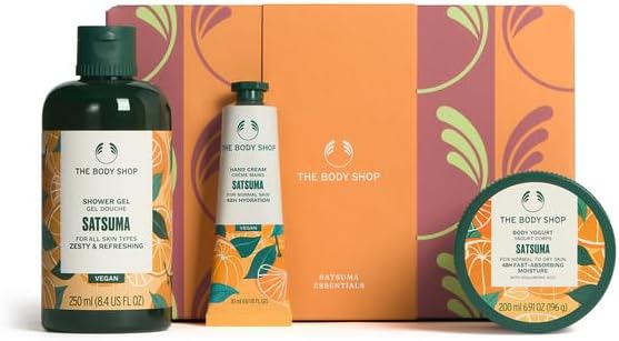 Satsuma Essentials Gift Set, 3-Piece Body Care (Worth £29.5)