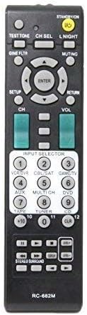 RC-682M RC682M Replacement Remote Control for ONKYO RC-649M RC-647M RC-608M RC-651M RC-650M A/V Receiver