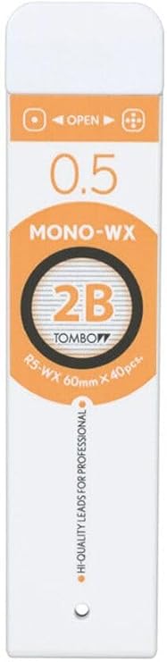 Tombow Mono-Wx Profesyonel Uç 0,5Mm 40Uç/Tüp, 2B