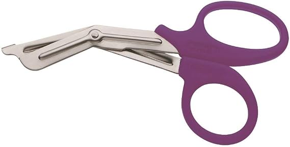 Timesco Tough Cut Utility Scissors 7.5" Purple