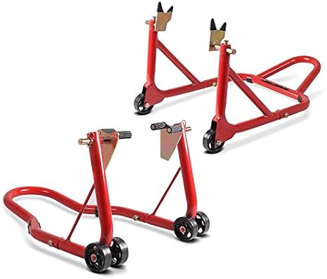 Paddock Stand rear and front compatible with KTM 790/390 / 200/125 Duke CS red