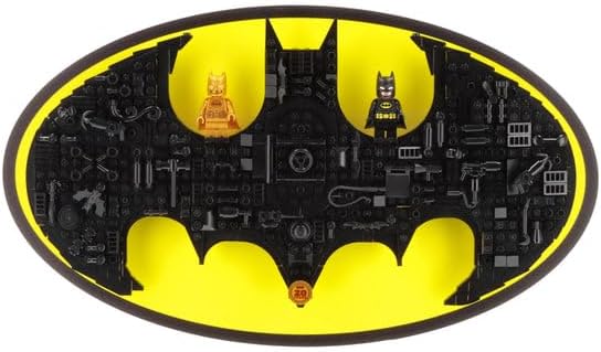 Wall Display Compatible for LEGO 76330 Batman Logo