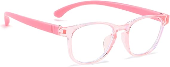 Blue Light Blocking Glasses for Kid, Kids Pretend Glasses Computer Gaming Eyeglasses, Anti UV & Eyestrain, kids Clear Lens Glasses for Boys Girls