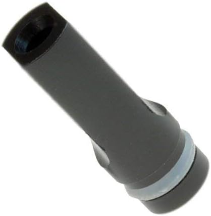 Flat 510 Drip Tip eCig Mouthpiece Short/Narrow POM Single Black