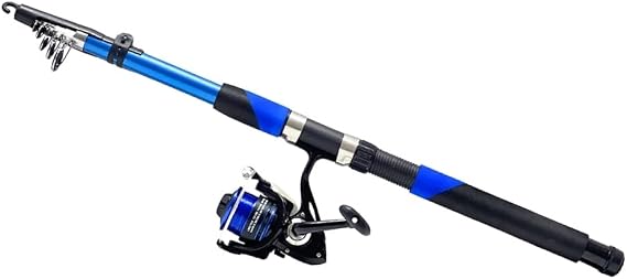 ALBA STAR, Full Set Hobby Coastal Fishing Rod Set - 360cm Reed, Tts020, Standard, Black
