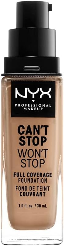 NYX Professional Makeup Fondöten - Can't Stop Won't Stop Full Coverage Foundation 12 Classical Tan 30 ml 800897181093