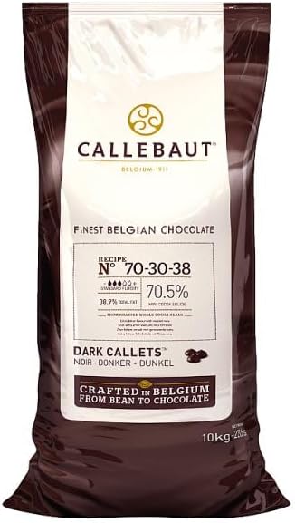 Callebaut Finest Belgian Chocolate Dark Callets 10kg | Case of 1