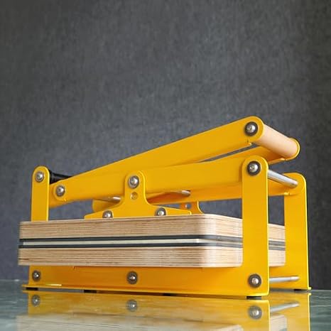Linocut Printing Press Machine, Hand Lever Operated for Artists and Crafters, Ideal for Printmaking and Rubbing Projects