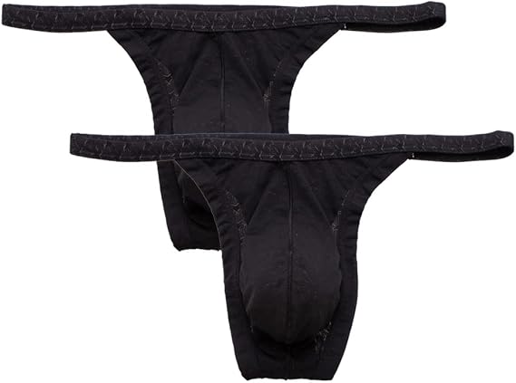 Summer Code Mens Mesh Thong Microfiber Stretch Beathable Pouch Underwear Pack
