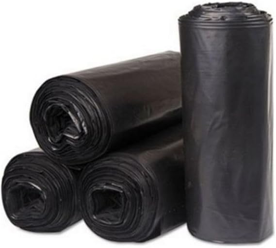 Kalın Çöp Torbası 400 gr X 20 Rulo Siyah Çöp Poşeti 80x110 Cm Jumbo Endüstriyel Çöp Torbası