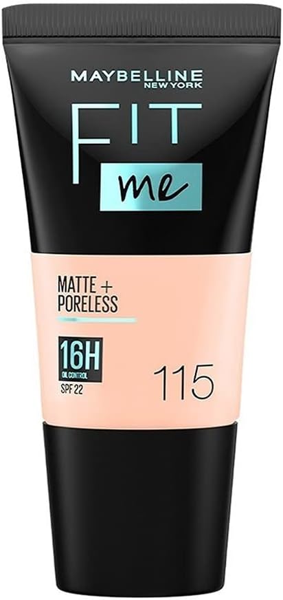 Maybelline Fit Me Matte & Poreless Spf 22 115 Foundation 18ml