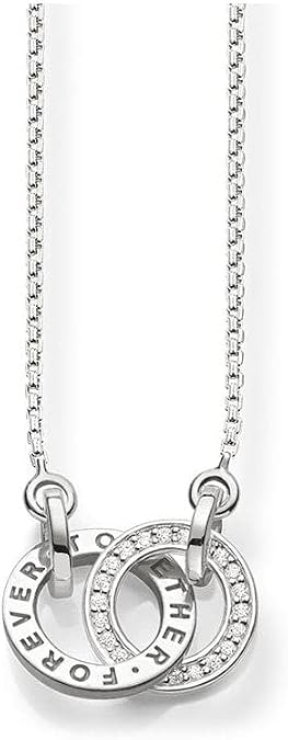 Thomas Sabo Necklace Forever Together small silver 925 Sterling Silver