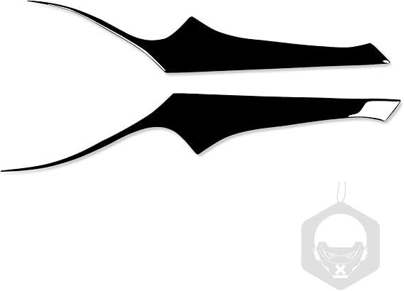 Car Headlights Eyebrow,Compatible with Hyundai Tiburon Coupe 2003-2008,Front Head Light Trim