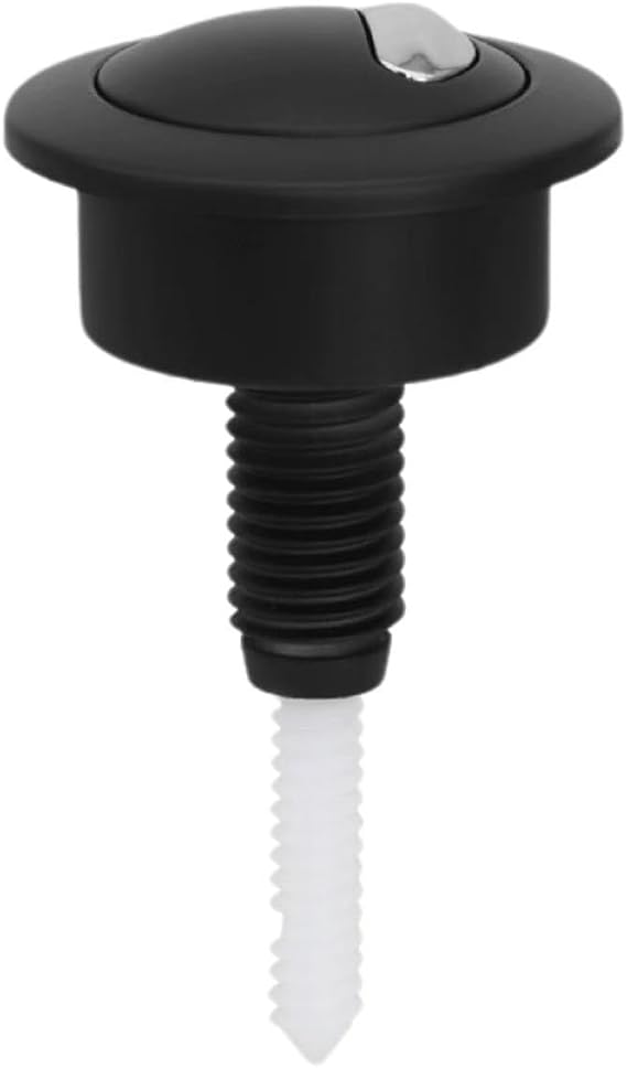 1Pcs Toilet Push Button Dual Flush,Toilet Push Button Flush Replacement,Toilet Flush Button,Cistern Flush Replacement for Standard Cistern Holes 38-42mm (Toilet Push Button Dual Flush, Black)