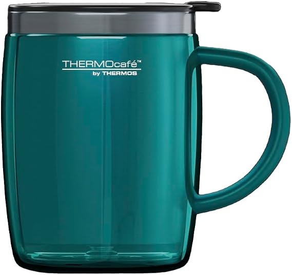 Thermo Cafe , Translucent Desk Mug 450ml Lagoon
