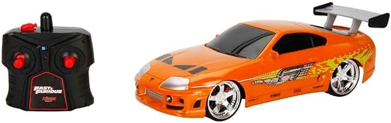 Jada Hızlı ve Öfkeli Uzaktan Kumandalı Araba - 1995 Toyota Supra, 1:16 Ölçek, Yüksek Hız ve Dayanıklılık, Fast & Furious RC Araba Modeli 206006