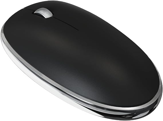 Pusat Business Pro Sessiz Kablosuz Şarjlı Kompakt Mouse - Siyah