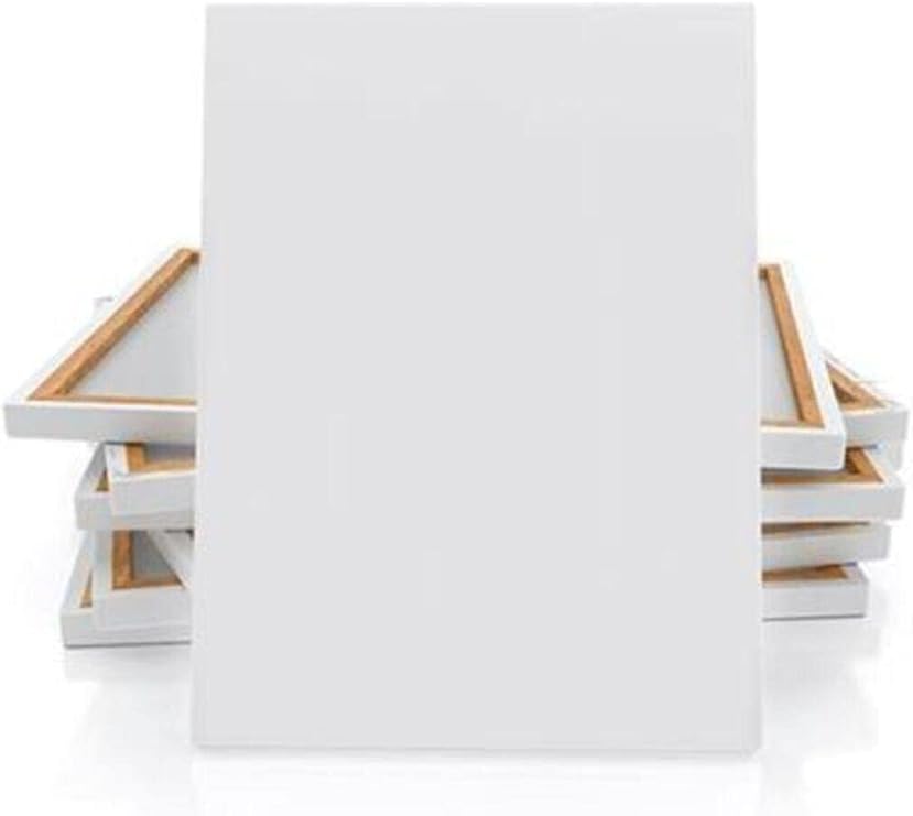 %100 Pamuk Öğrenci Işi Kampanyalı Yandan Zımbalı Tuval 35x50 Cm Resim Tuvali - 1 Adet - Boş Tuval