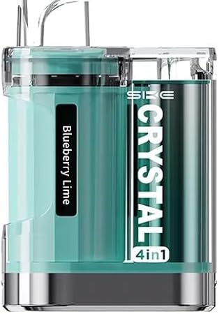 Crystal 4 in 1, Blueberry Lime, Pack of 1