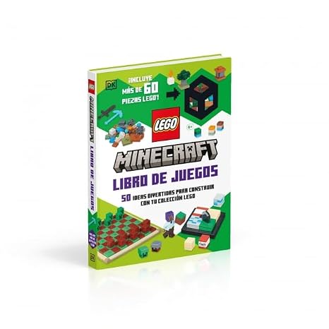 LEGO Minecraft Libro de juegos: ¡Incluye más de 60 piezas LEGO!