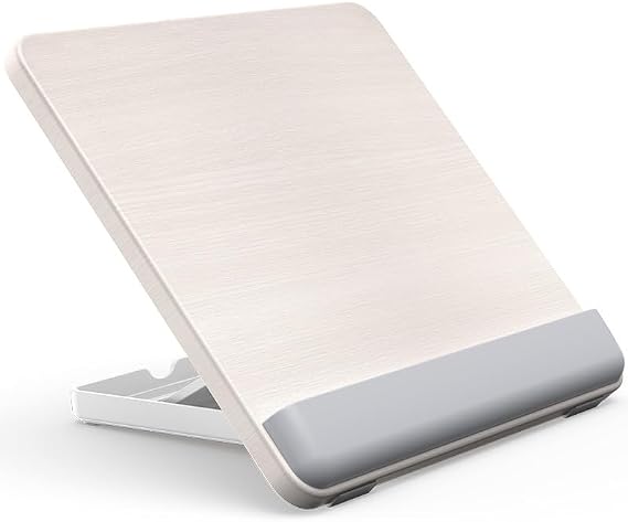 NewPole Taşınabilir Dizüstü Bilgisayar Standı Bilek Koruma Pedli Aayarlanabilir Yükseklik Kaymaz Padli Dizüstü Bilgisayar Standı/Tablet/Kitap ve Çizim Tabletleri ile uyumludur