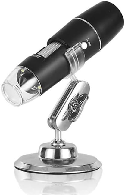 Kablosuz dijital el tipi 8 ledli mikroskop