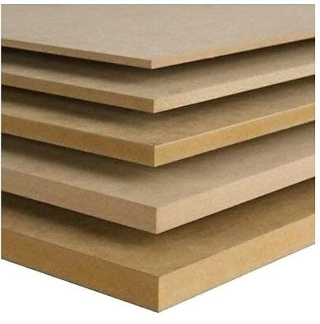 Caberwood Pro 4 x Sheets 6mm MDF Board, 1220mm x 610mm, Construction Material