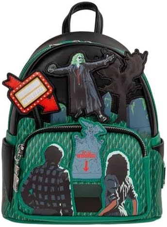 Loungefly Beetlejuice Graveyard Glow-in-the-Dark Mini-Backpack