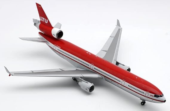 JC Wings 1/200 Complete LTU INTERCONTINENTAL MD-11 D-AERZ DIECAST Aircraft Pre-built Model Diecast Model Aircraft Model Aircraft