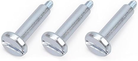 3 Pcs Silver Replacement Base Fixing Screw for Playstation 5 PS5 Game Console Vertical Stand Bottom Screw Accessories