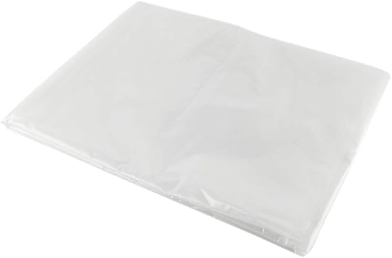 Brrnoo Greenhouse Plastic, Bootstrap Farmer Greenhouse Plastic, Bootstrap Farmer 1020 Trays Clear Polyethylene Film for (2x2 M/6.56x6.56 FT)
