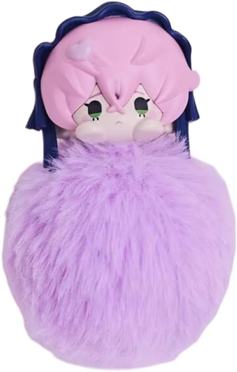 KILA MILA Alien Stage Free Stage Series Plush Keychain Blind Box, Officially Licensed Fuzzy Ball Surprise Kawaii Pendant Gift