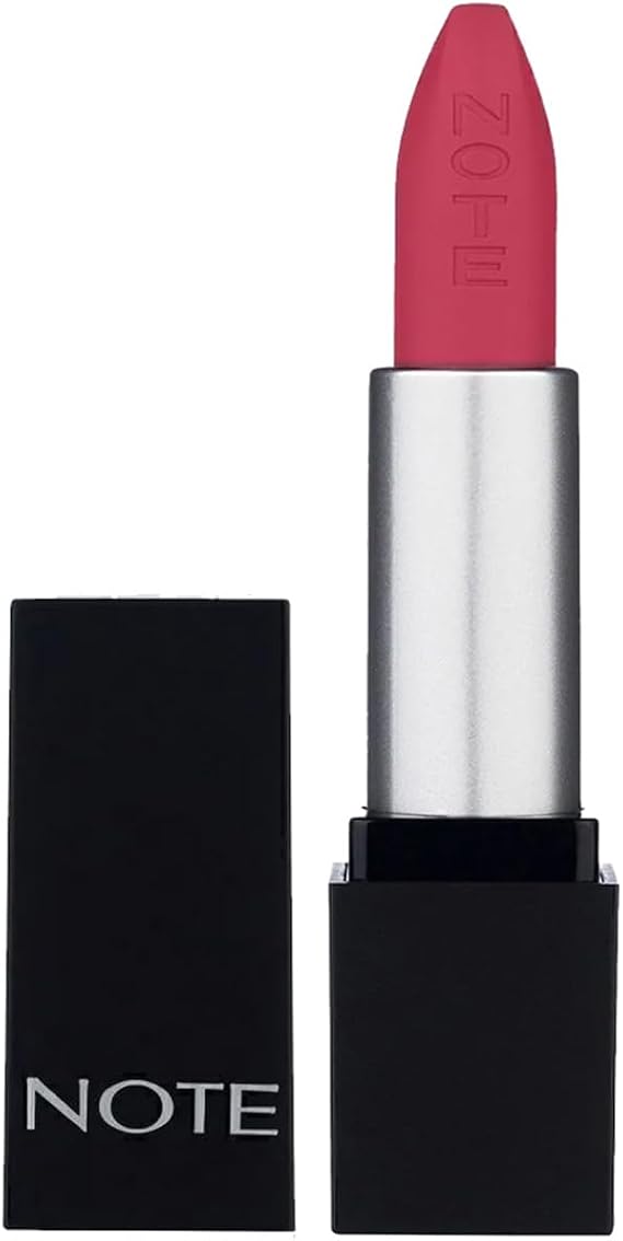 Note Cosmetics Mattever Lipstick 14 Dear Cherry Yarı Mat Saten Bitişli Ruj, Pembe