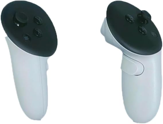 GFTVRCE Meta Oculus Quest 3用オリジナル左右ハンドルハンドコントローラーペア。