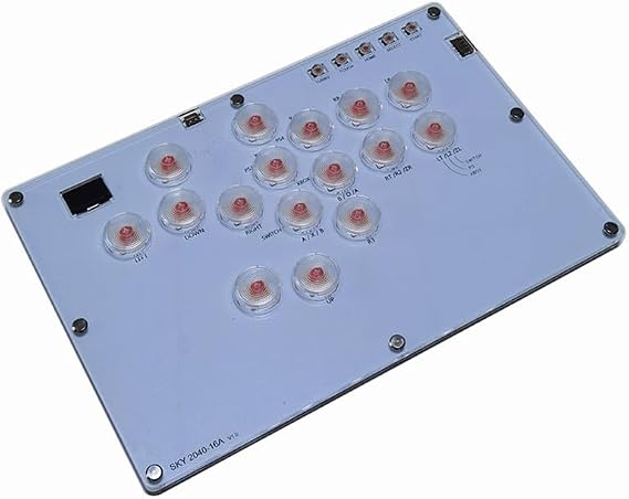 13 Button Gamepad with For Turbo and Custom For RGB Perfect for PC, for PS3, Switch, and for steam