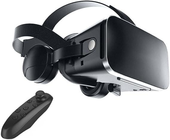 VR Headset for Phone, Immersive VR Headset, Mobile Games 3D Movies Anywhere VRPAR Smart Virtual Stereo VR-BOX HD VR Headset