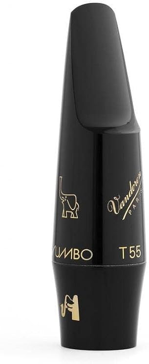 Vandoren SM612B Jumbo Java T55 Tenor Saxophone Mouthpiece (Black Ebonite)