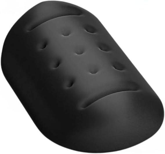 Klasse Gaming Mouse Bilek Desteği, ErgoPad, Kaymaz Tabanlı, Nefes Alan Kumaş, Ağrı Önleyici (Siyah Fare Desteği)