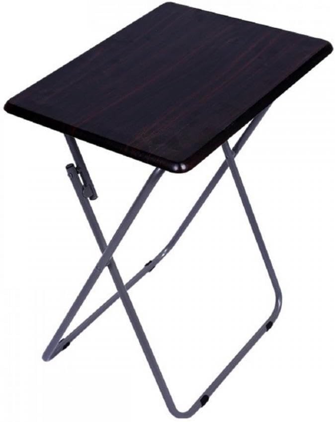 Side Table, Low Table, Computer Desk, Folding Desk, Small Table, Folding Table, Easy Assembly, Steel, Board, Casters, Convenient Storage, Space Saving, Business, Study, Home Work Black