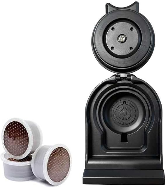 CAPXSNOB Reusable Coffee Pod Adapter compatible with Lavazza and FAP Espresso Point for Warriors1 SV835L Pod Coffee Machines, Ideal for brewing consistency and refinement, classic Italian espresso